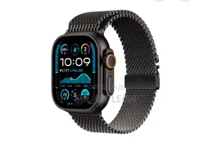 Apple Watch Ultra 2 Black 49mm With Titanium Milanese Loop