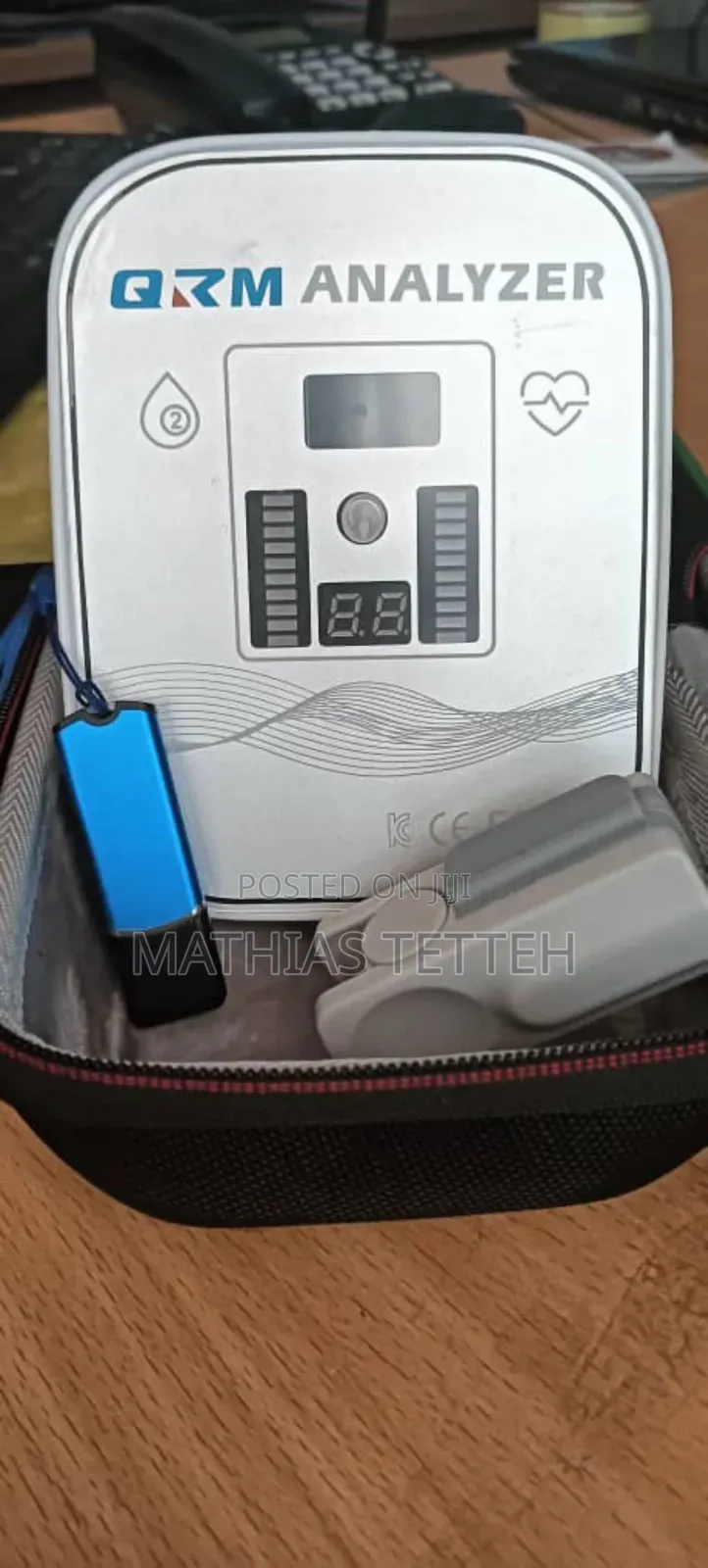 Quantum Resonance Magnetic Analyzer