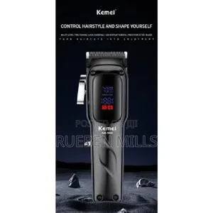 Low Noise Kemei KM 1550 Hair Clipper Barbering Machine - Men