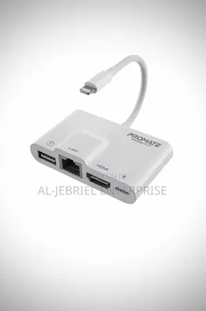 4-in-1 Promate MEDIASYNC Full-Hd Lighting Connector Hub