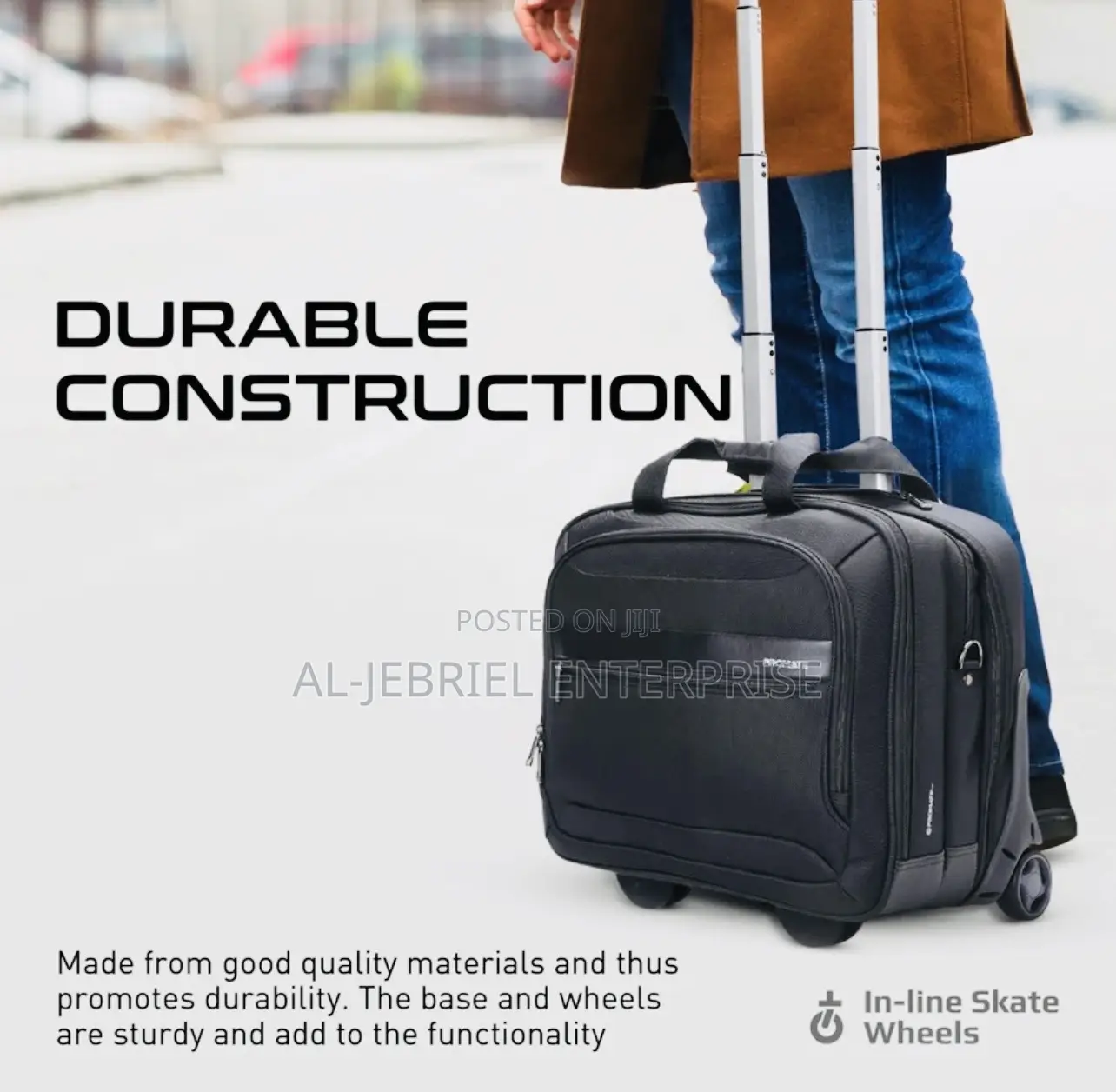 High Volume Space Promate PERSONA-TR Trolley Traveling Bag
