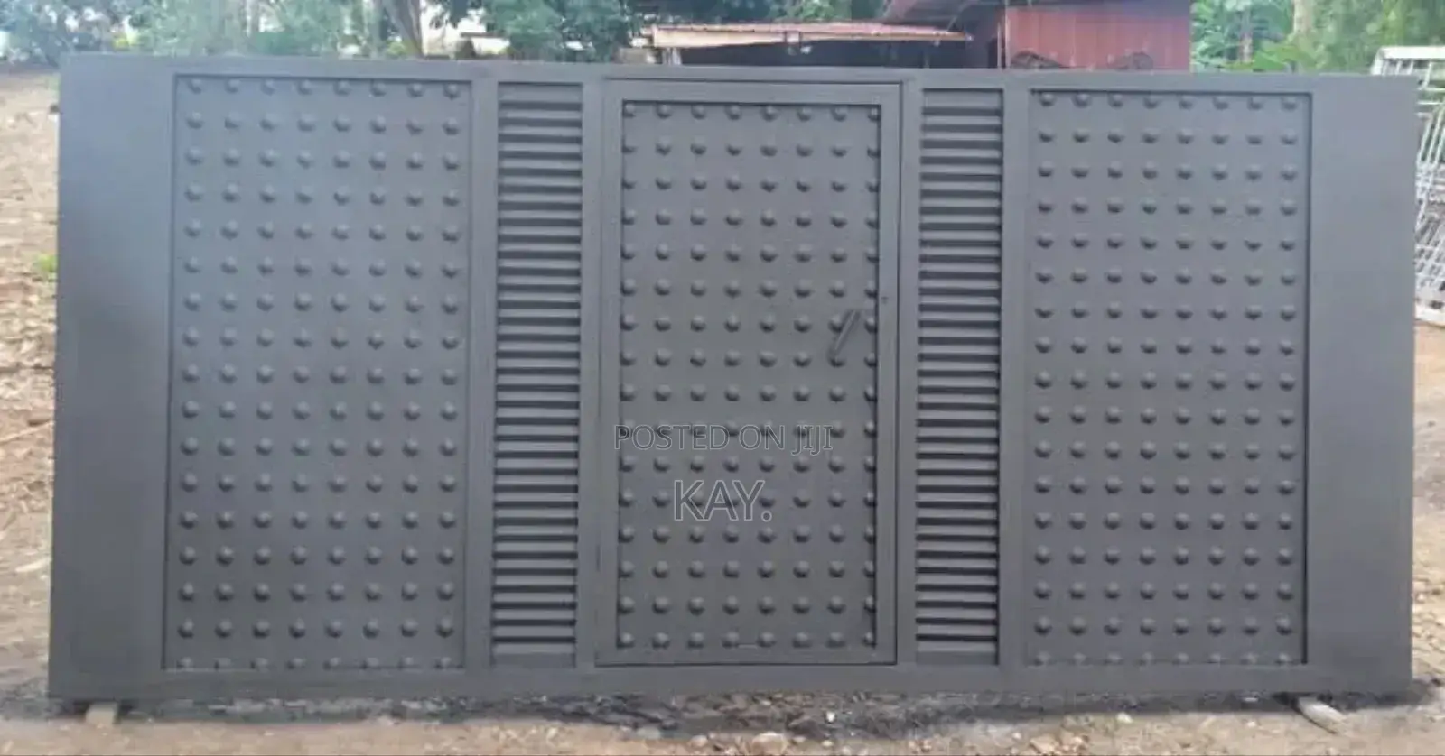 Classic Egg Design Metal Security Gate | Steel Gate