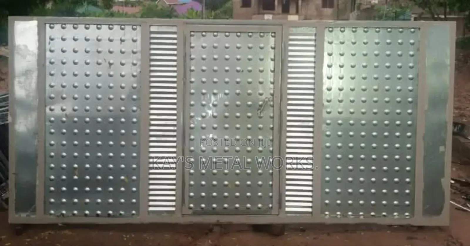 Classic Egg Design Metal Security Gate | Steel Gate