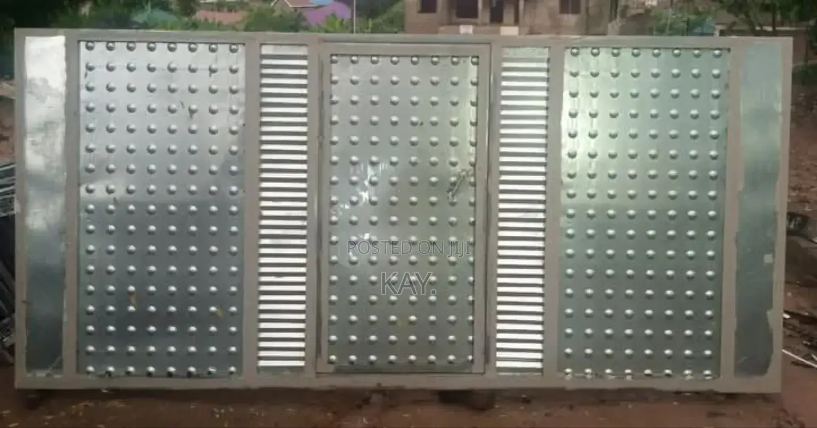 Classic Egg Design Metal Security Gate | Steel Gate