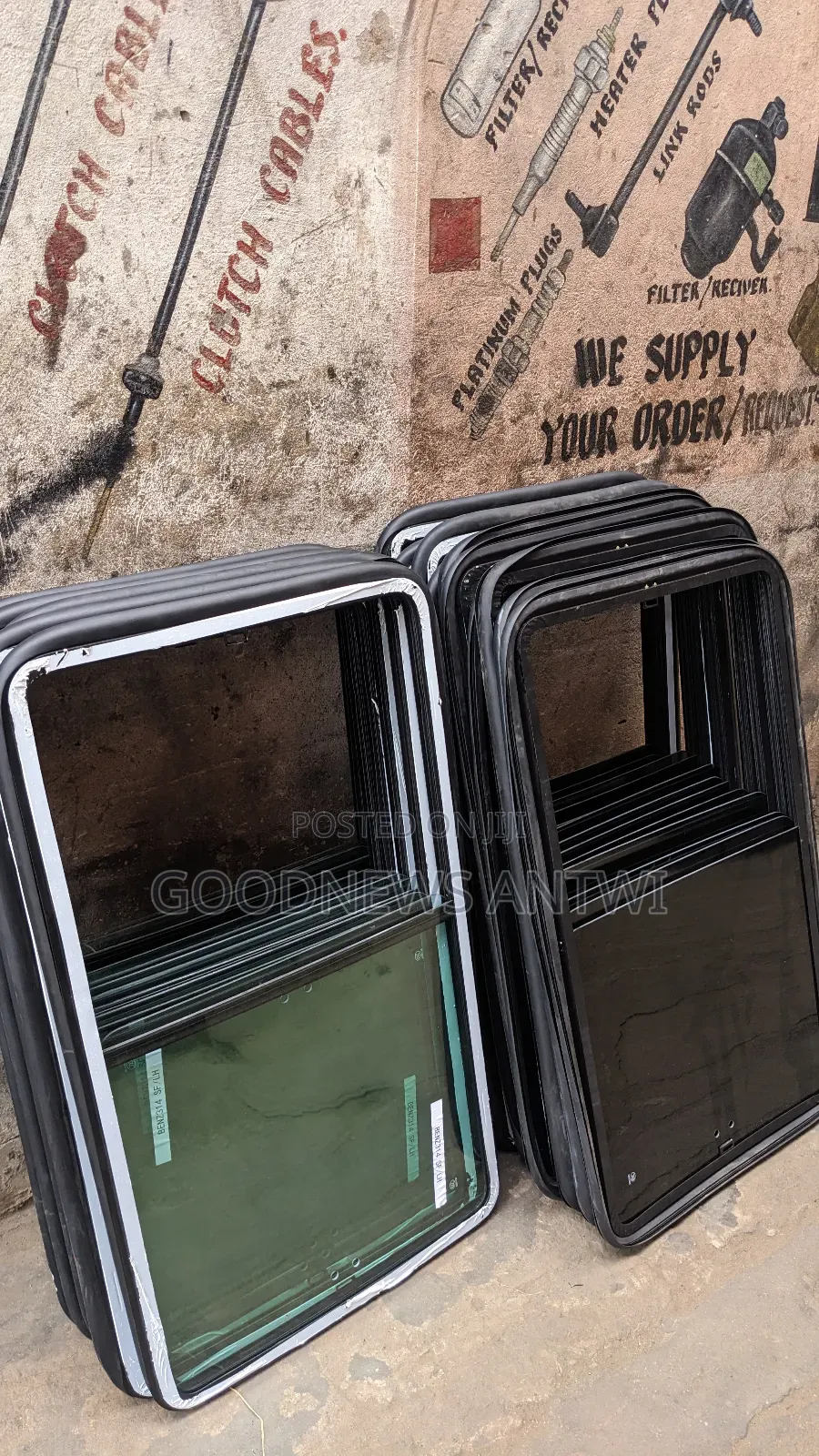 Sprinter 5 Seat Side Glasses