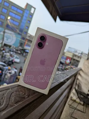 New Apple iPhone 16 128 GB Pink
