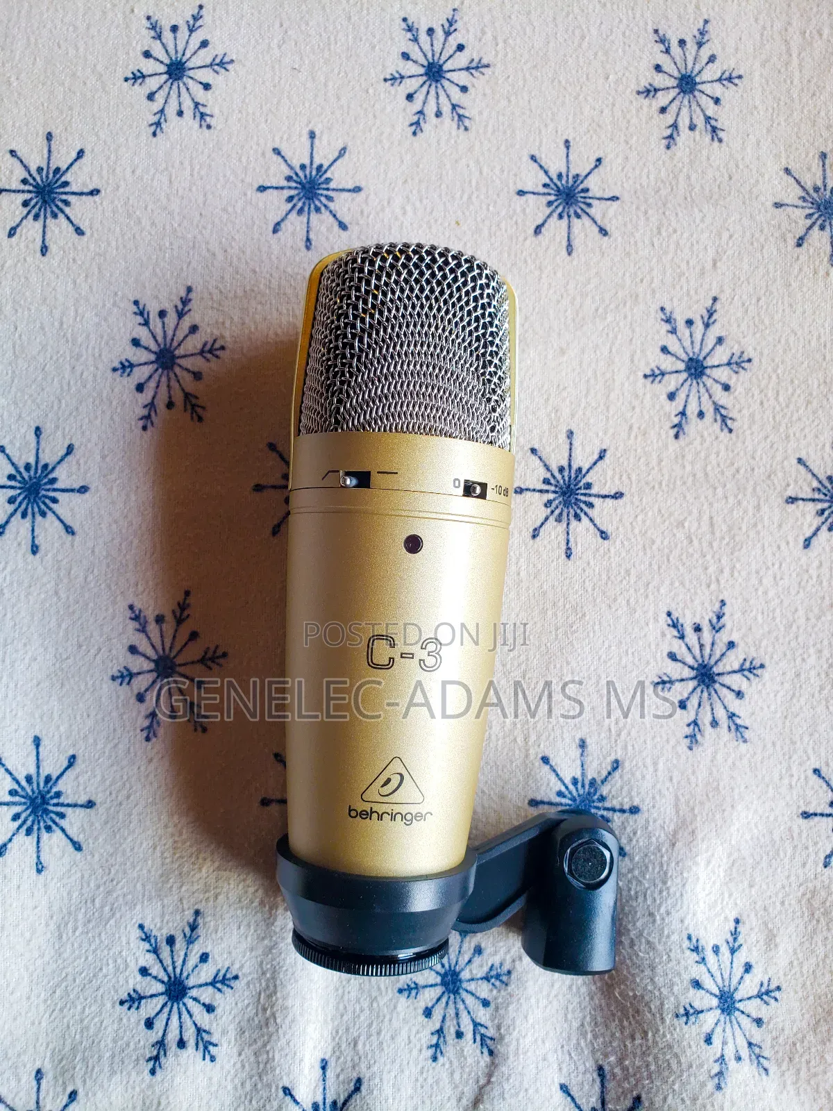 Original Behringer C-3 Studio Condenser Microphone