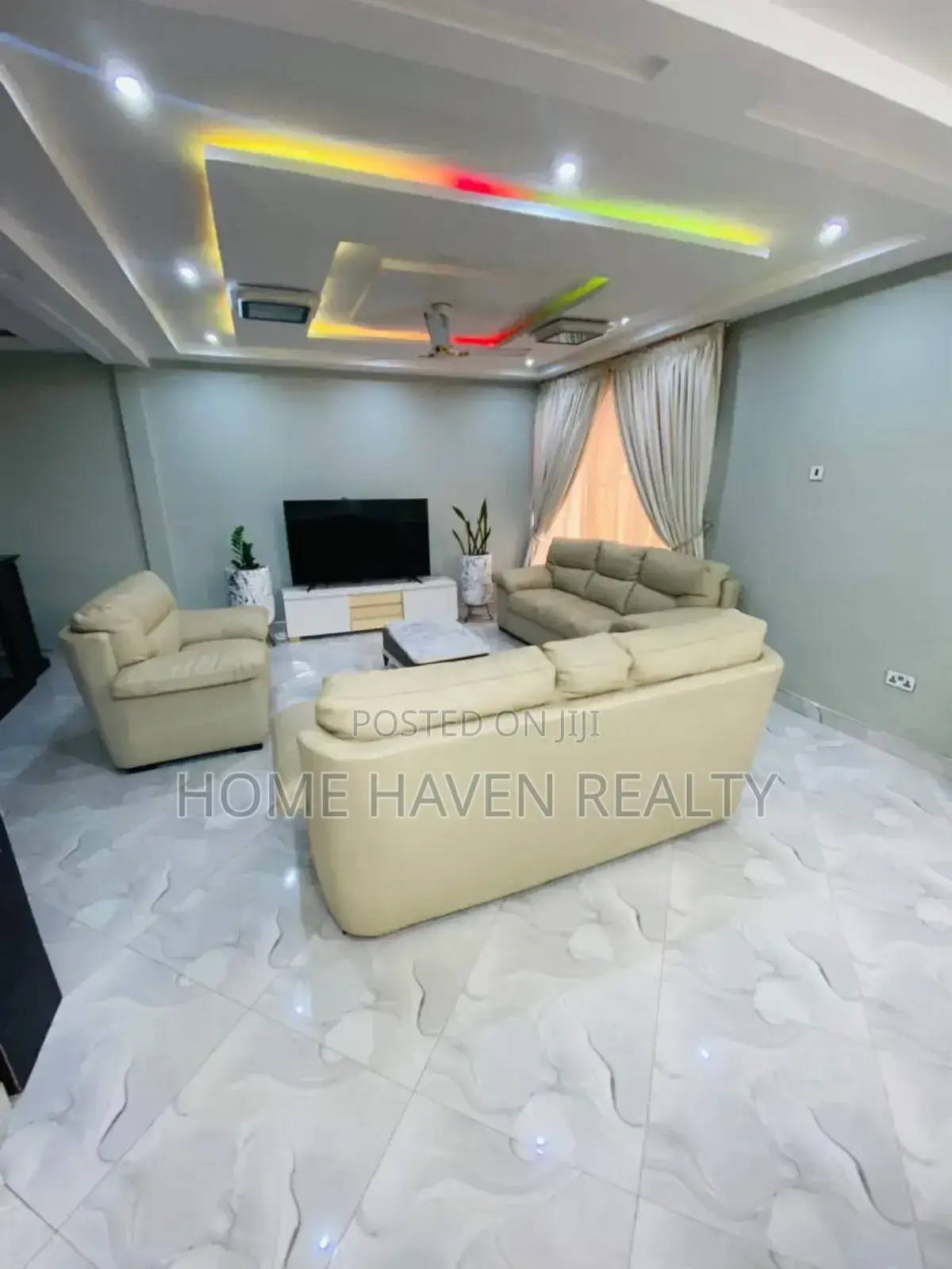 Furnished 5bdrm Apartment in Kisseman, Achimota for rent