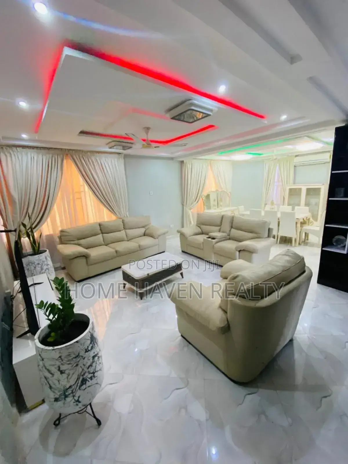 Furnished 5bdrm Apartment in Kisseman, Achimota for rent