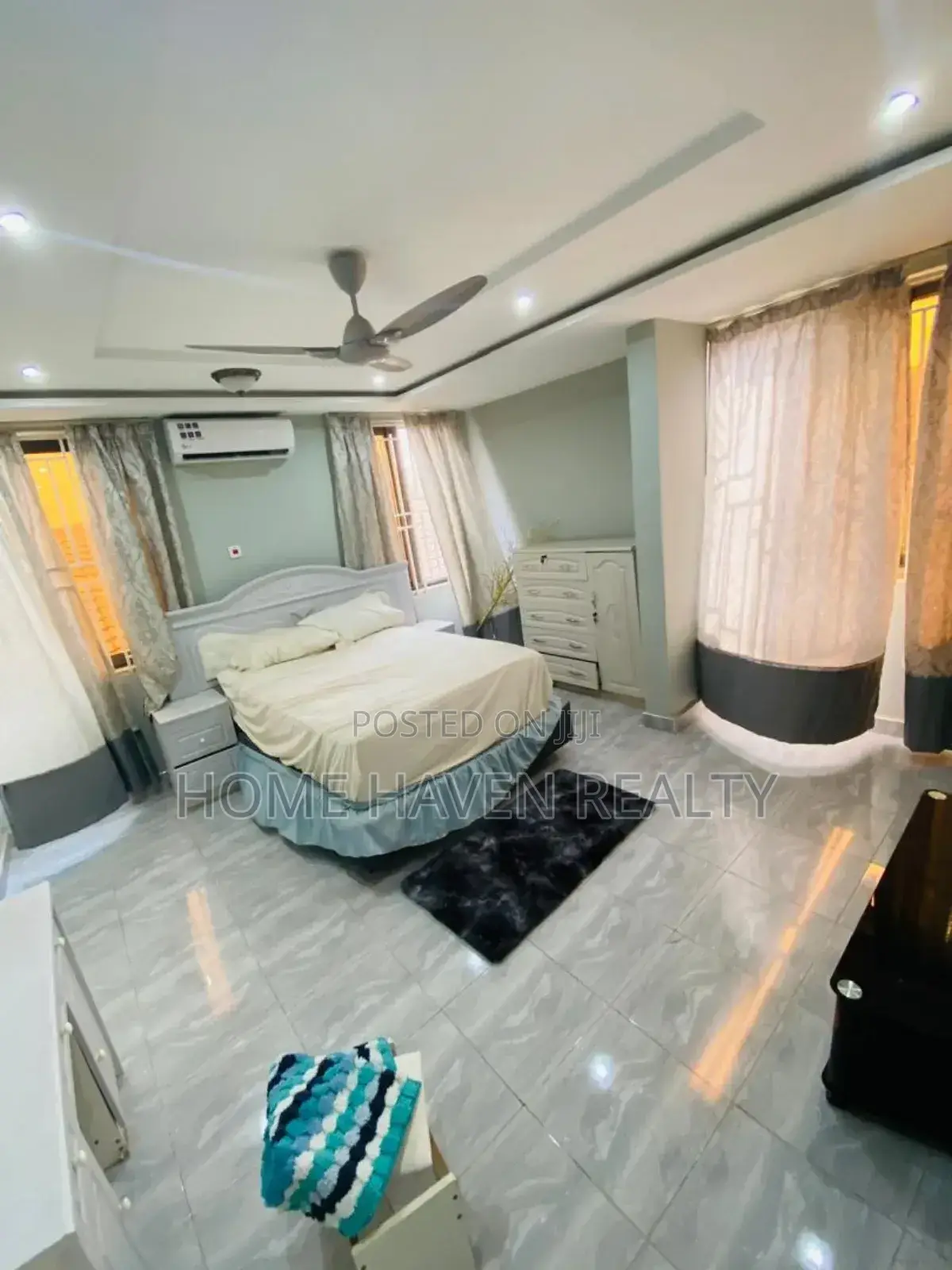 Furnished 5bdrm Apartment in Kisseman, Achimota for rent