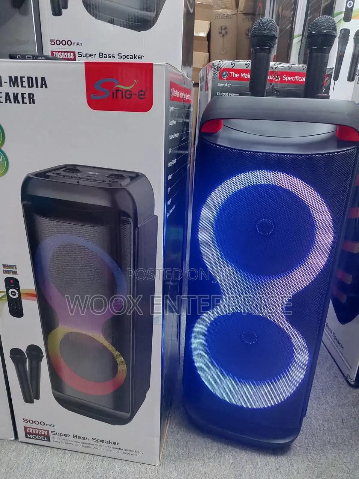 Sing-E Bluetooth Speaker (Rechargeable)