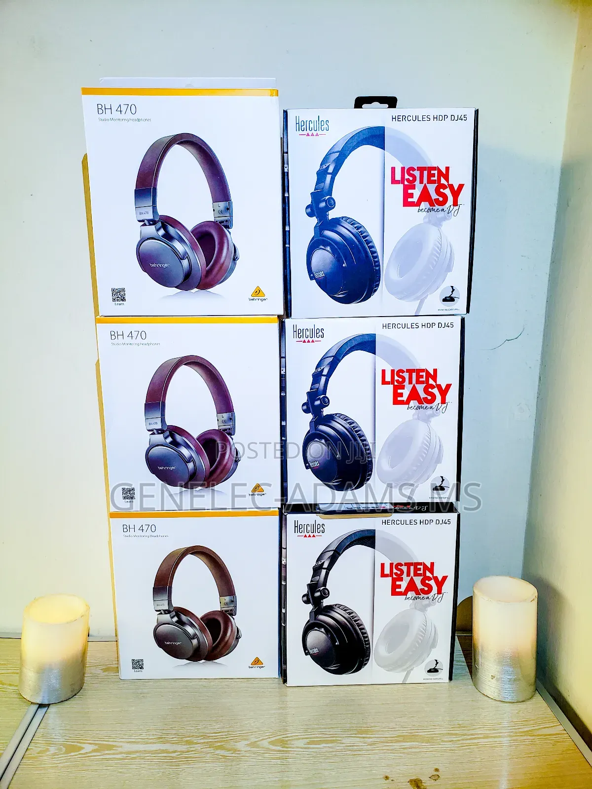 Brand New Behringer Bh470 Professional Studio Headphone