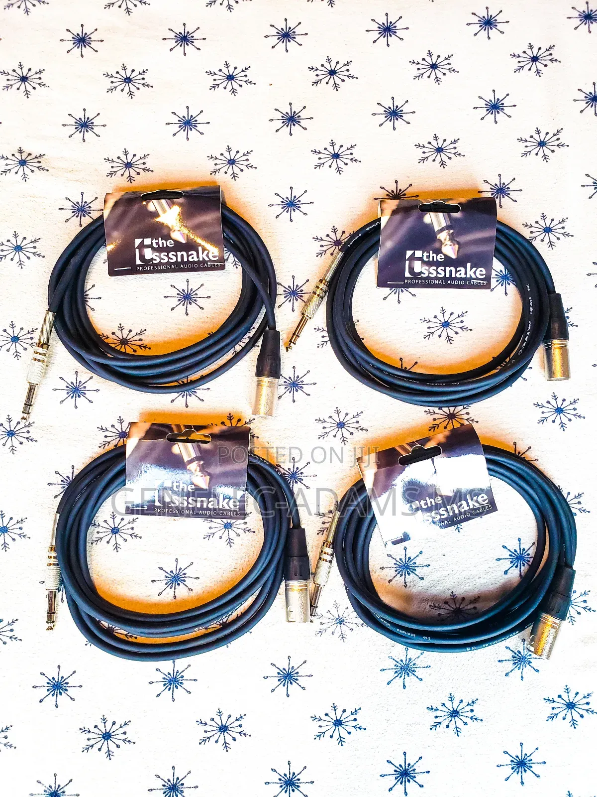 The Sssnake Mxp2030 Xlr- Jack Cable Pair