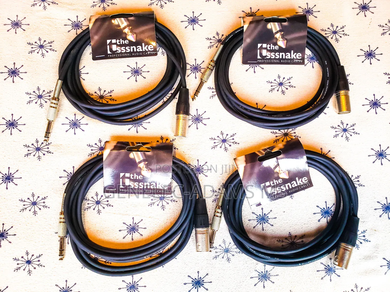 The Sssnake Mxp2030 Xlr- Jack Cable Pair