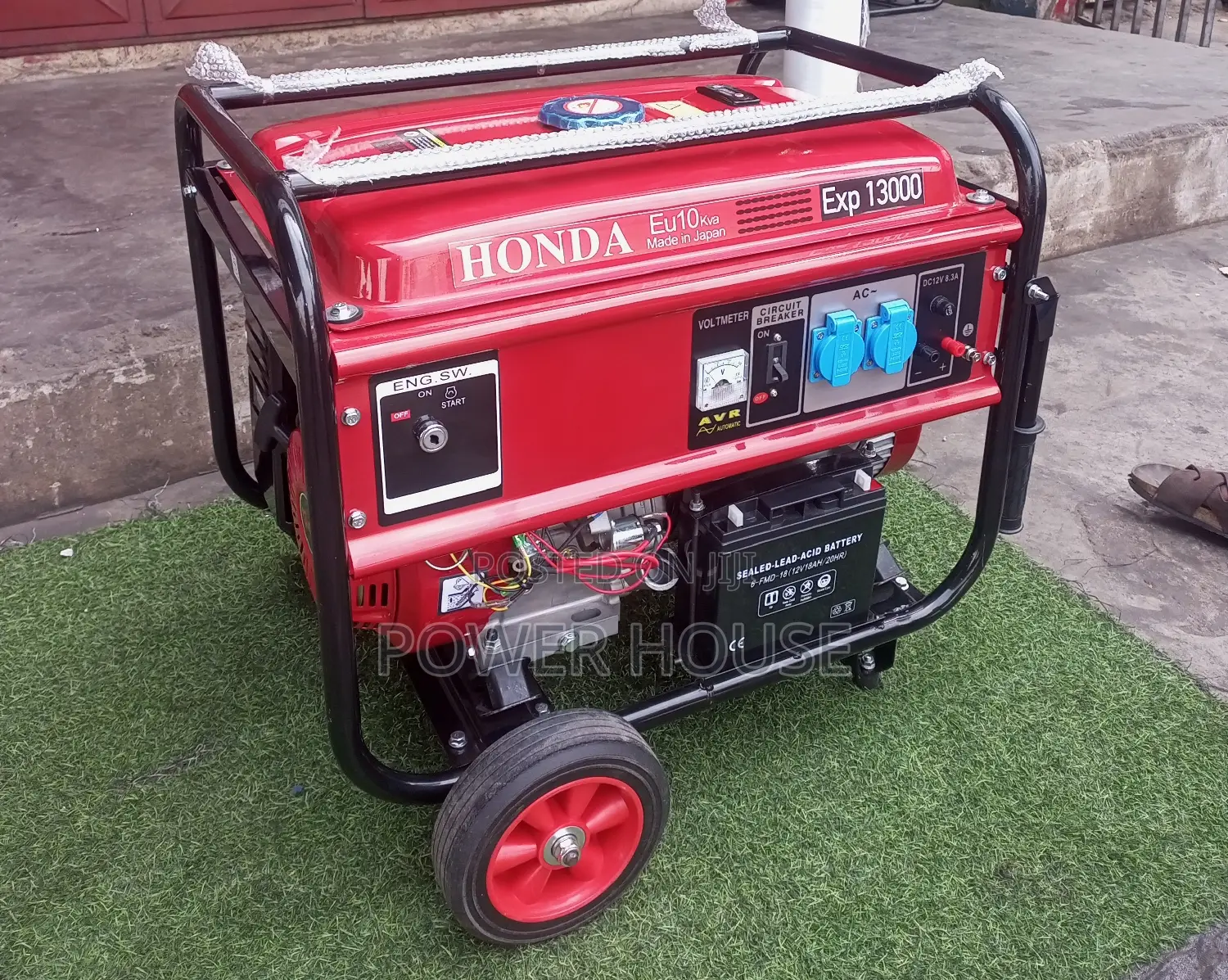 Key Start Geneset Honda 10kva Geneset 13000w 230v