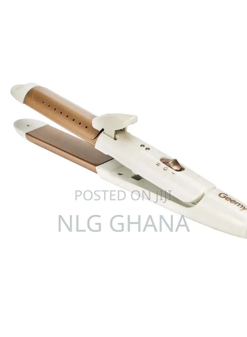 30W 2-in-1 Portable Hair Straightener And Curling Iron With