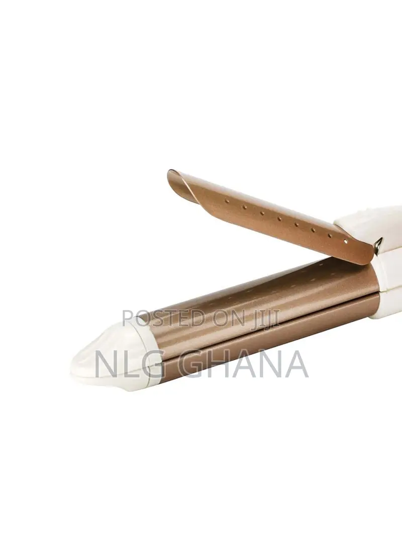 30W 2-in-1 Portable Hair Straightener And Curling Iron With