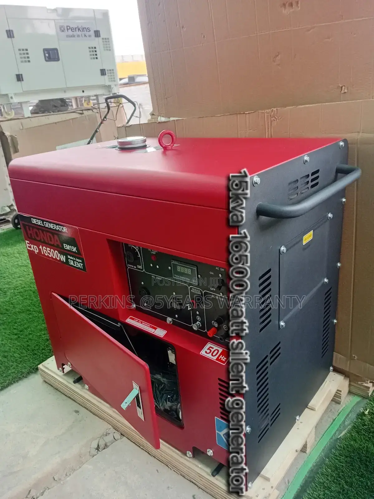 Smaller Size 15kva 16500wats Diesel Silent Generator Japan