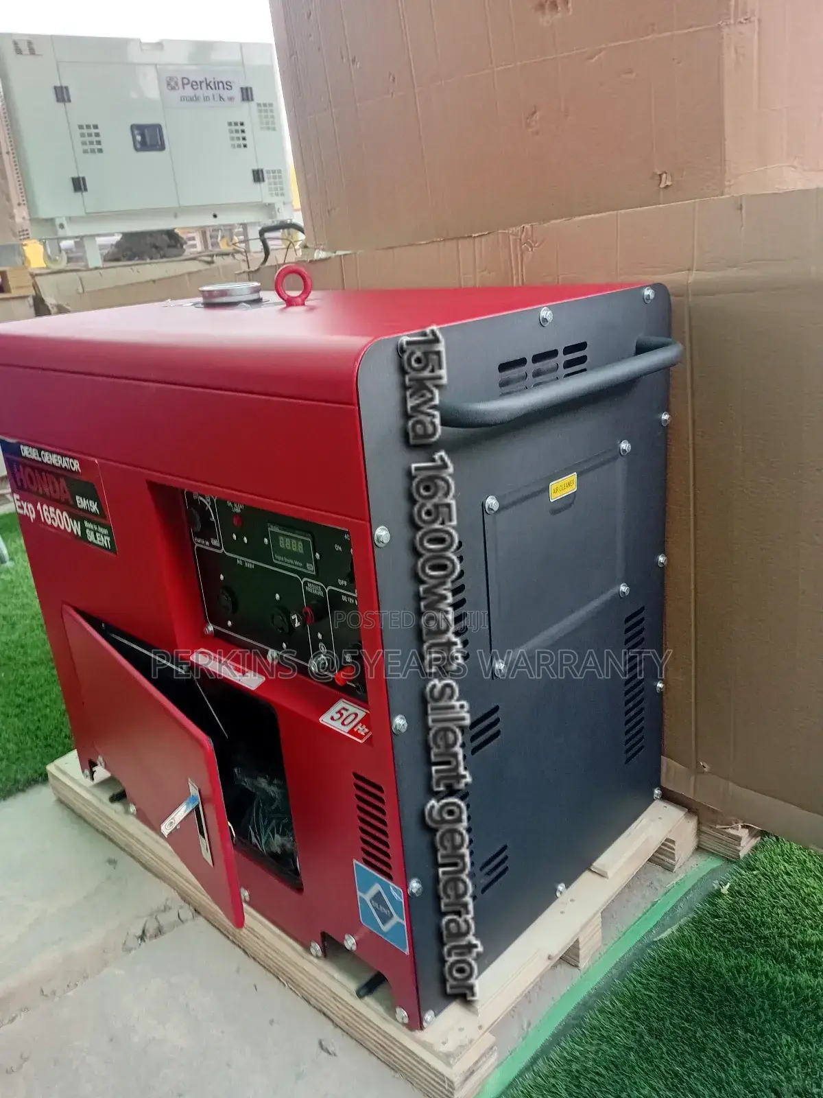Service Support 15kva 16500wats Diesel Silent Generator Japa