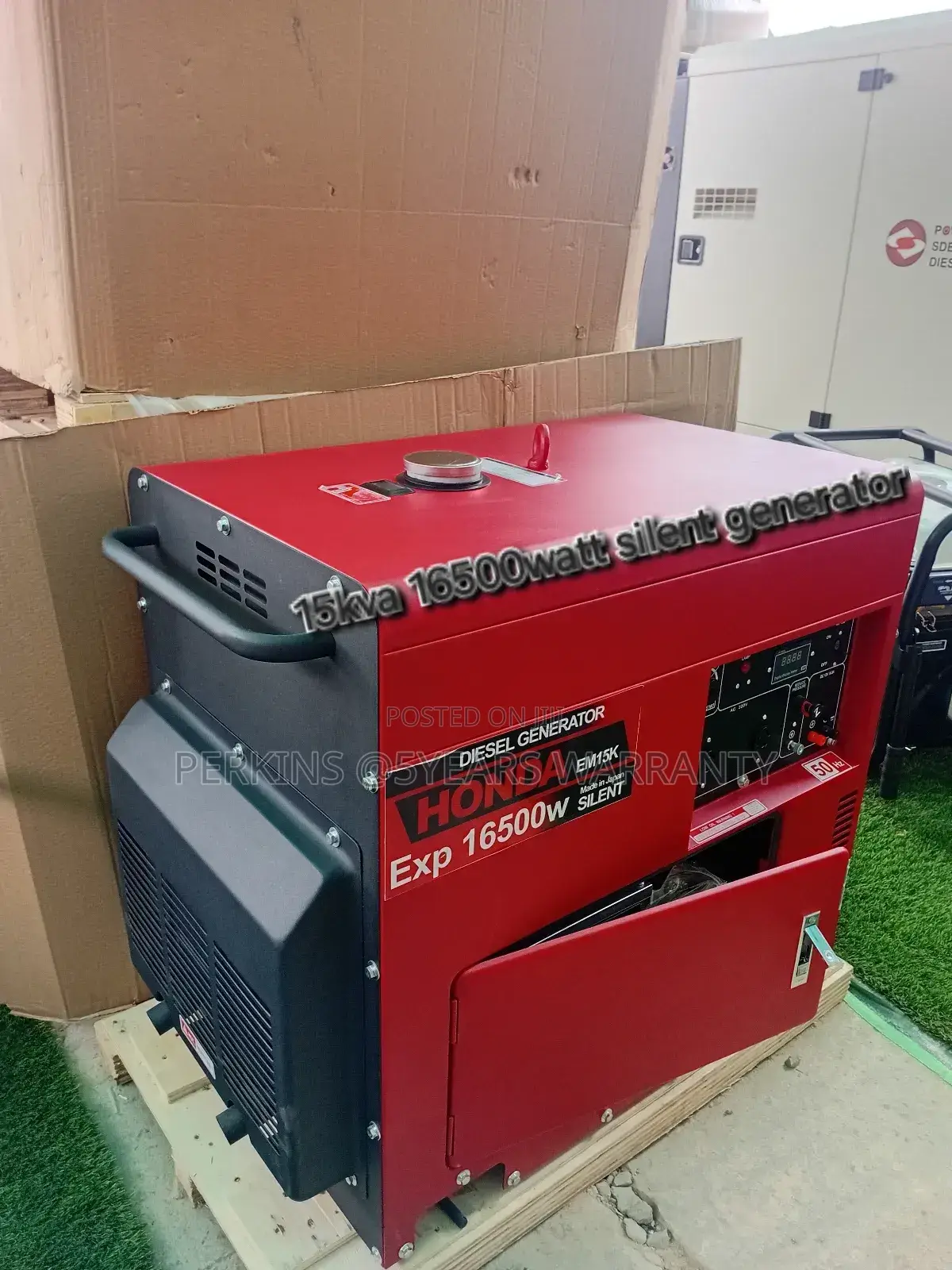 Easy Start 15kva 16500wats Diesel Silent Generator Japan Mod