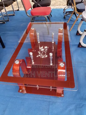 Brown Coloured Glass Table