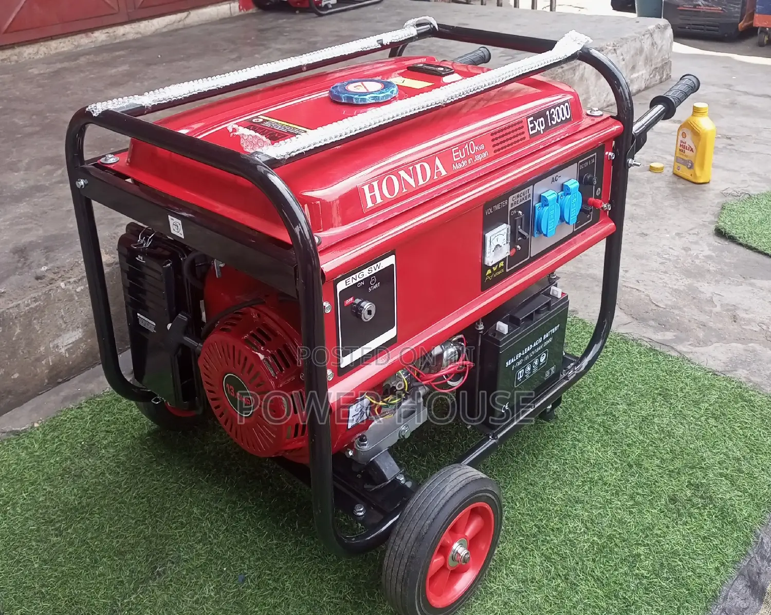 Proper Keys Red Generator Honda 10kva Generator 13000w 230v