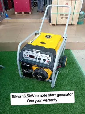 Kemage Petrol Generator 15kva 16500watt Neatly Packed