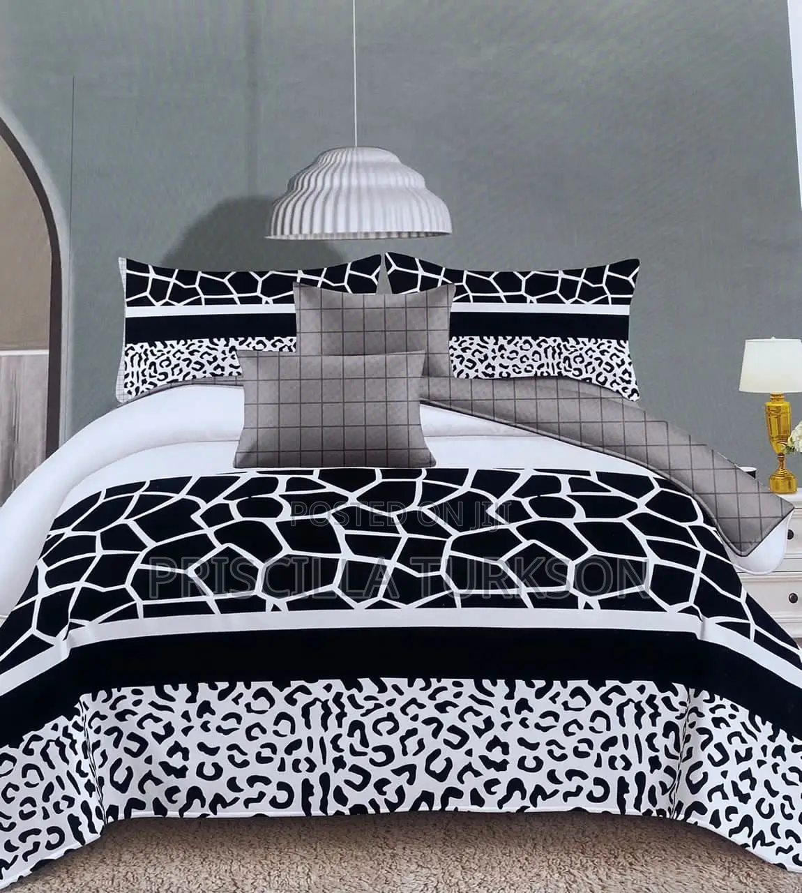 Bright Colored Bedsheet.