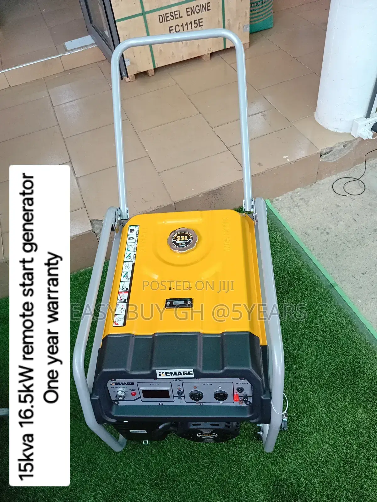 Fuel Saving Kemage House Generator 15kva 16.5kw