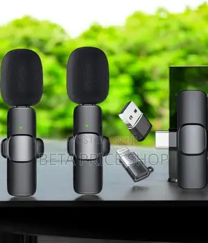 2 in 1 Wireless Microphone for Android and iPhone