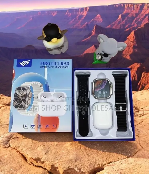 HR6 ULTRA Smartwatch Plus Airpods Pro 2