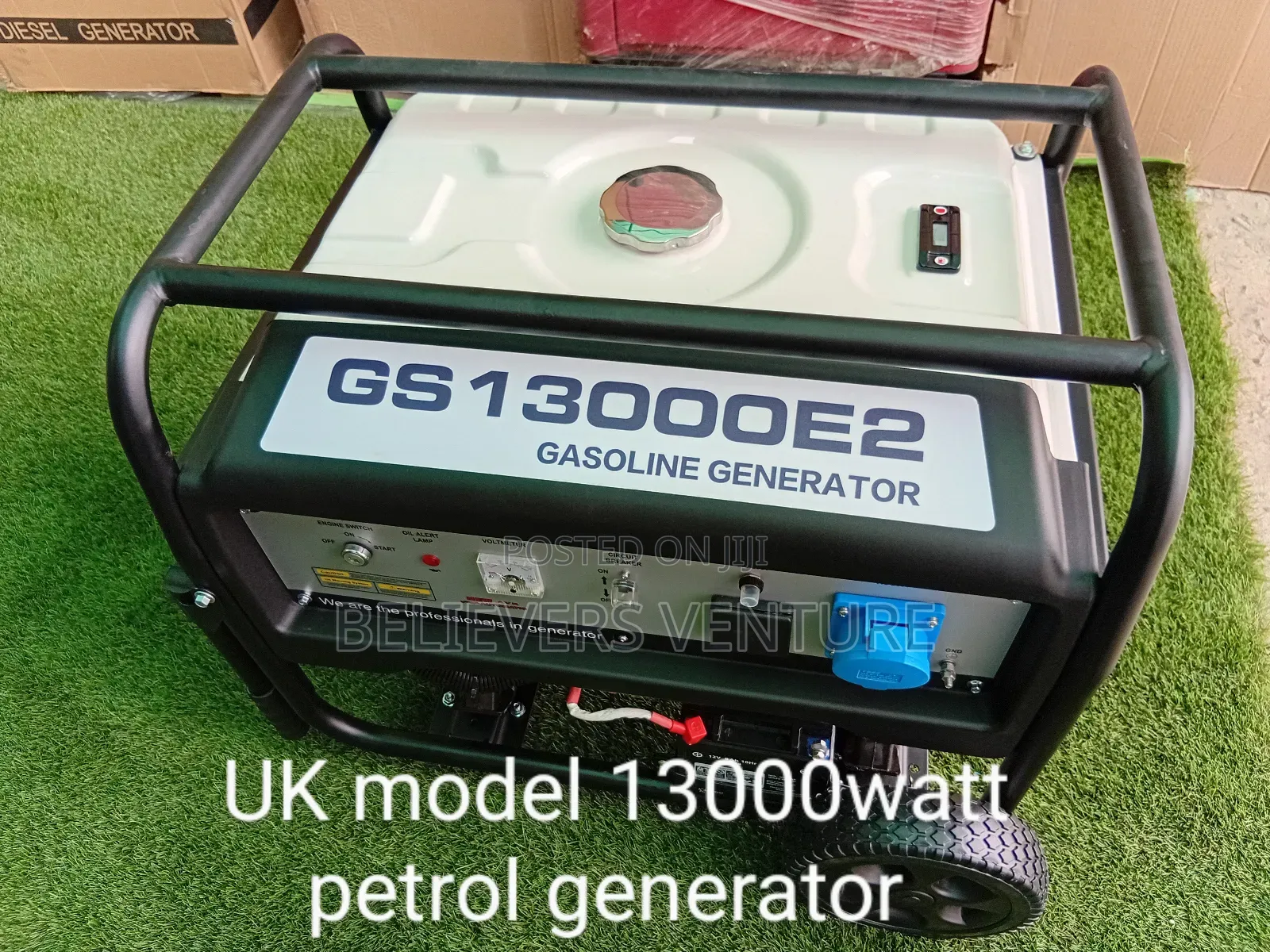 UK Model 13000watt Petrol Generator 10kva Keystart