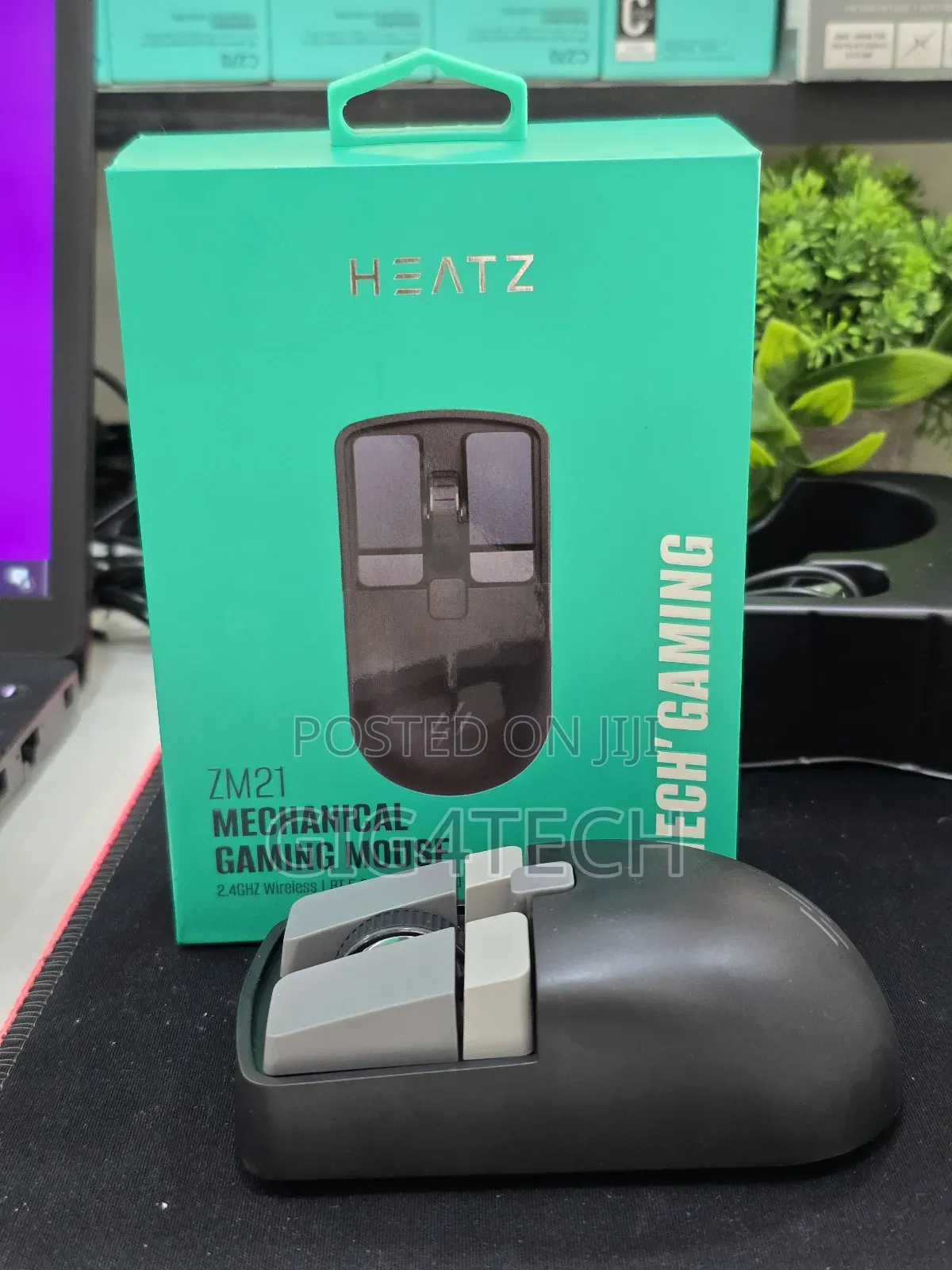 Heatz ZM21 Wireless Mechanical Gaming Mouse