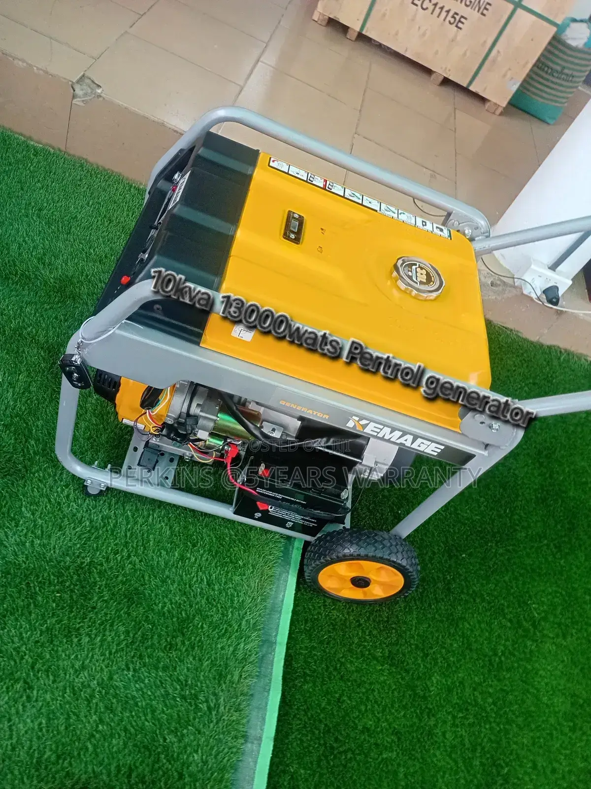 100% Copper 10kva 13000wats Pertrol Kemage Generator Japan