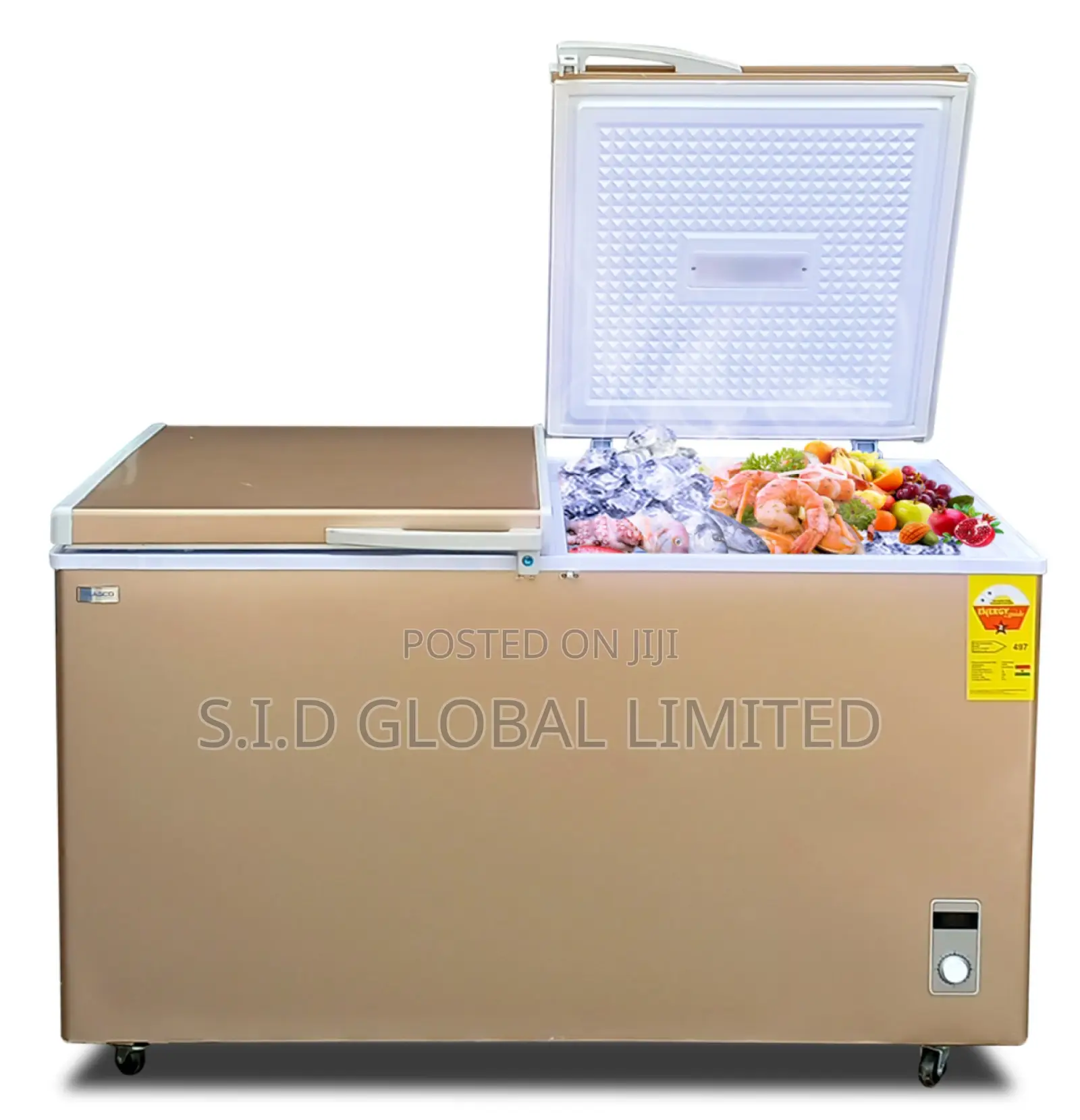 Your Perfect NASCO-400-LTRS-DOUBLE-DOOR-CHEST-FREEZER
