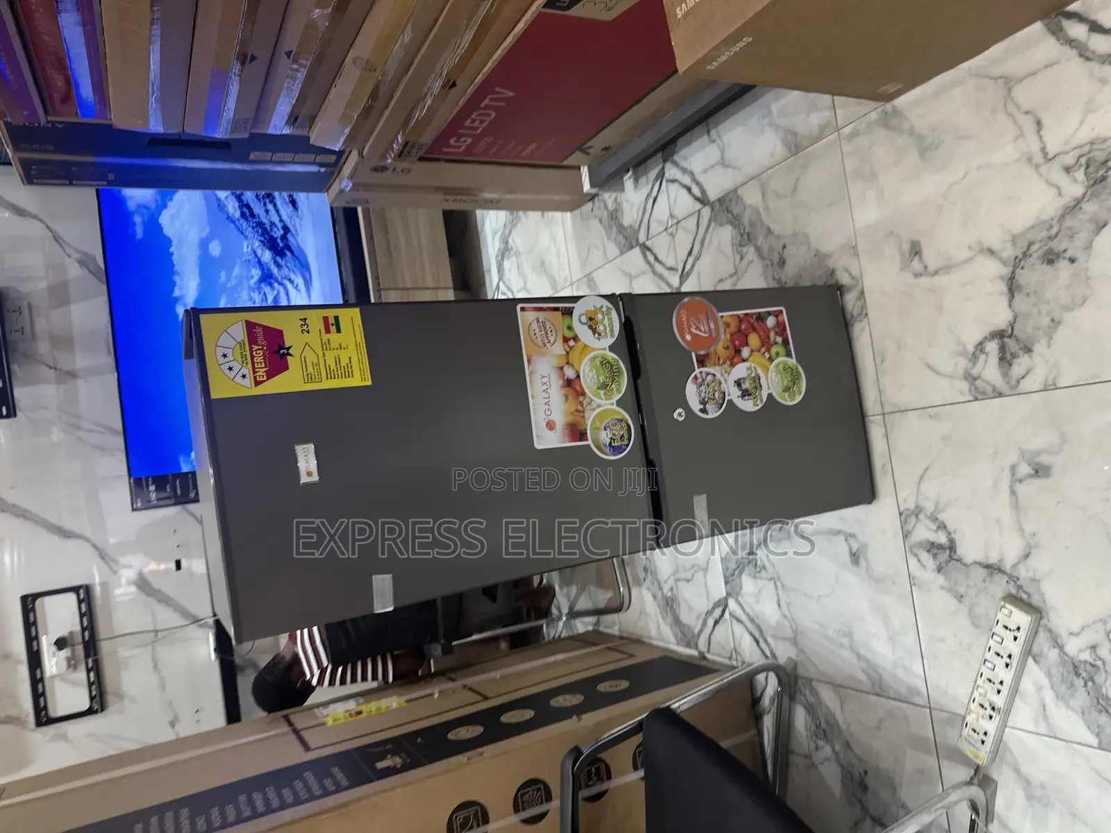 Ultra Modern 200BF Galaxy Fridge Double Door
