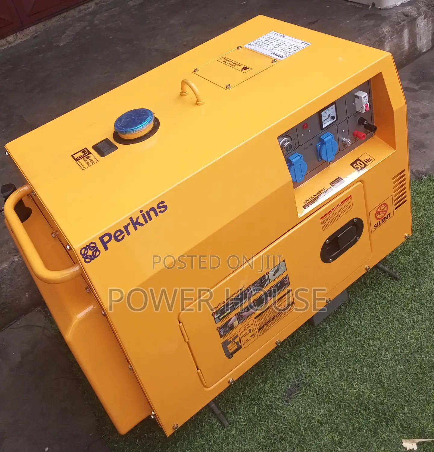 Efficacious 10kva Generator 13000w 230v Perkins Generator