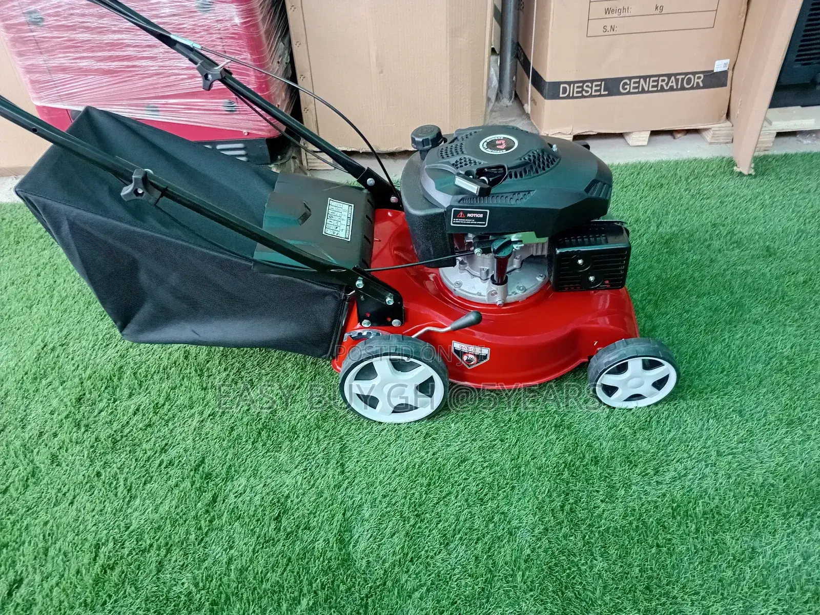 18 Inch Petrol Lawn Mower Hand Push