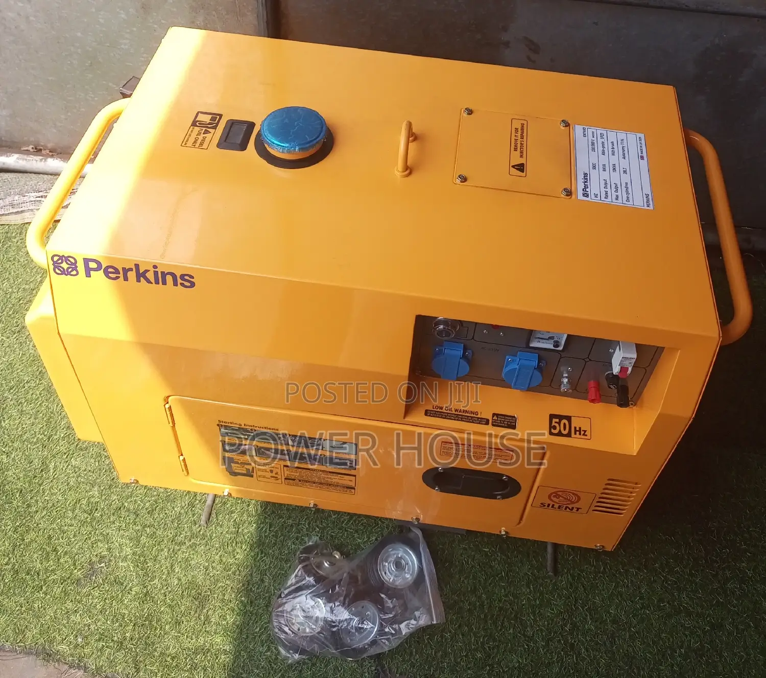 Novel Yellow 10kva Generator 13000w 230v Perkins Generator