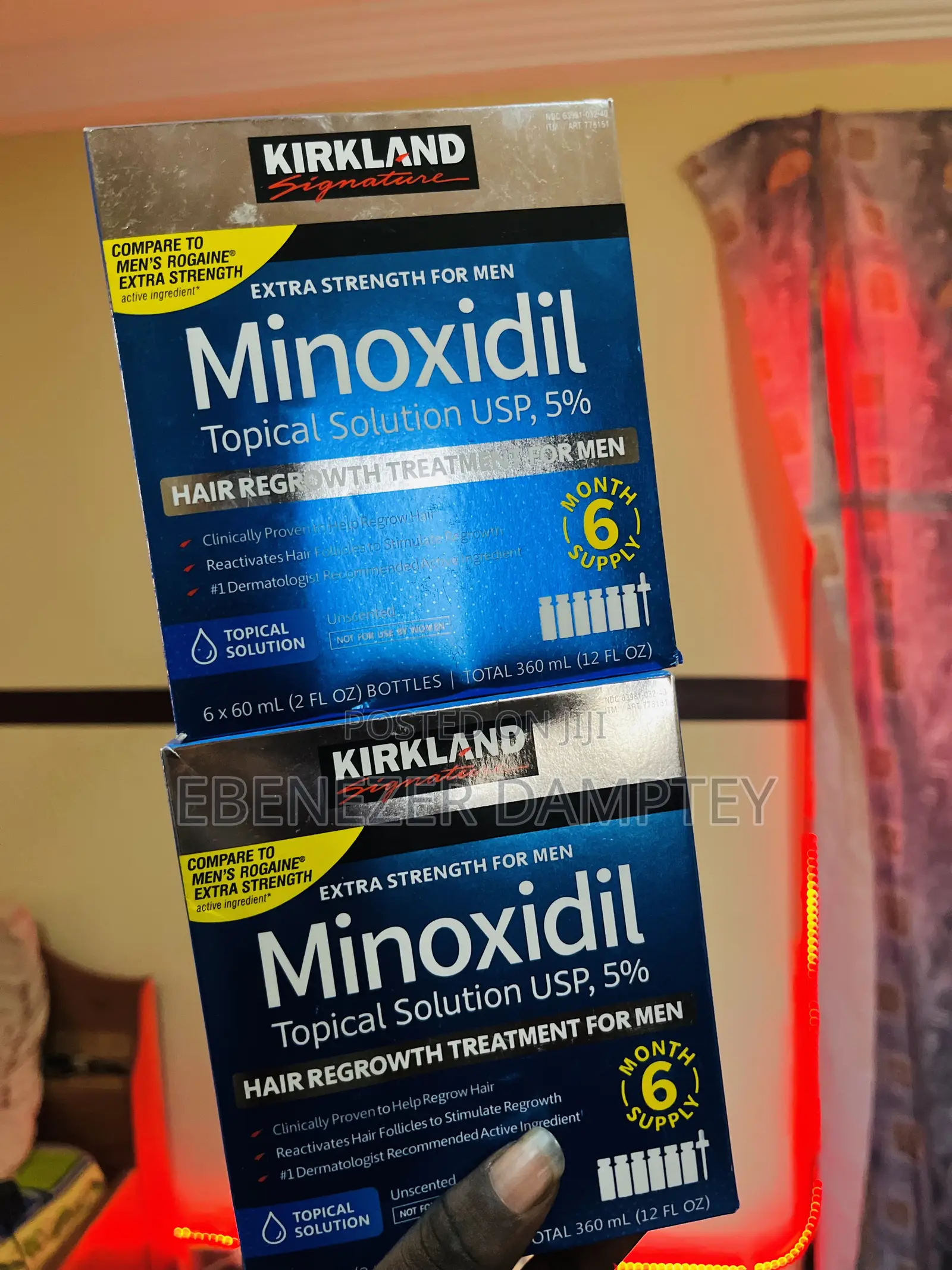 Original Usa Kirkland Minoxidil [ 6 Bottles ]