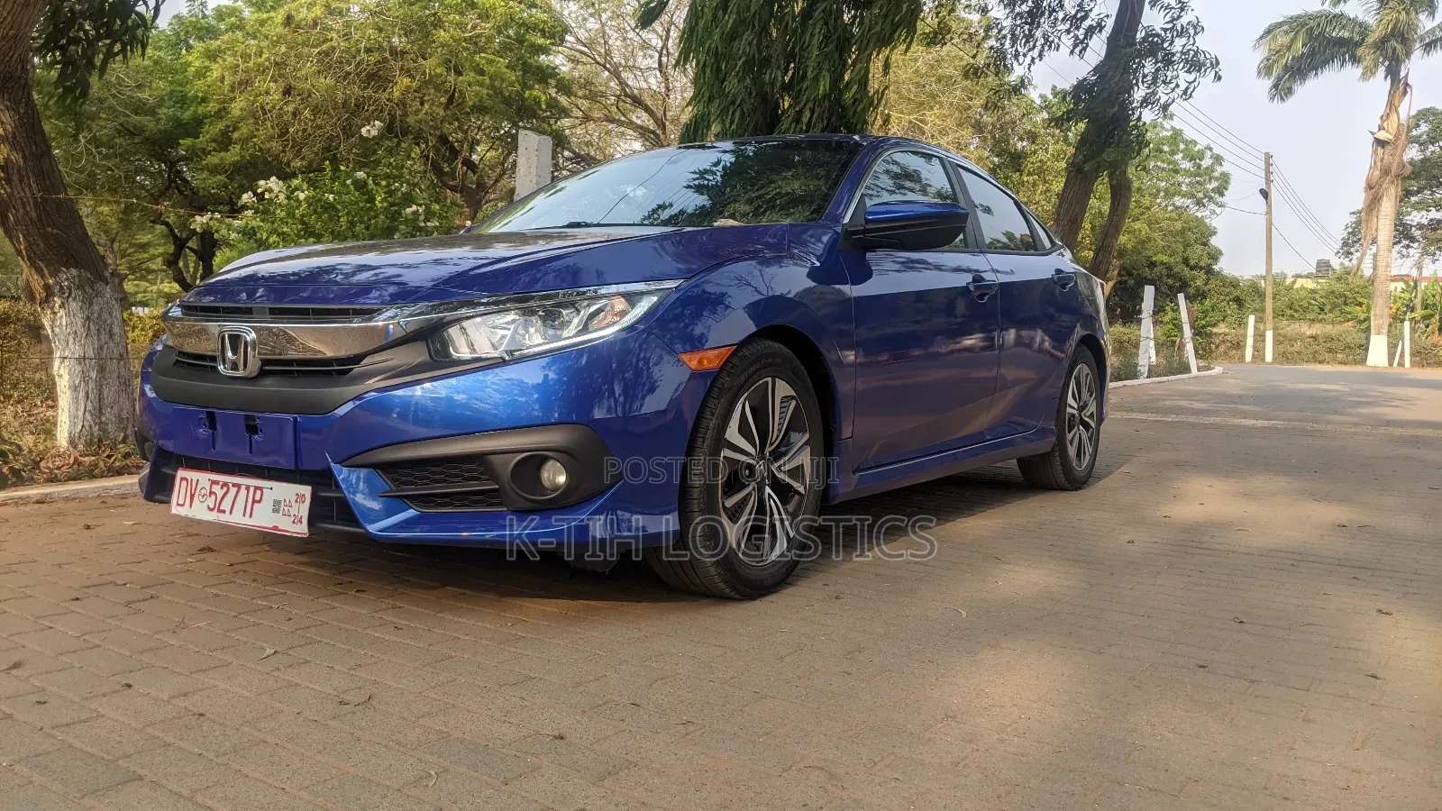 Honda Civic EX-L Sedan 2018 Blue