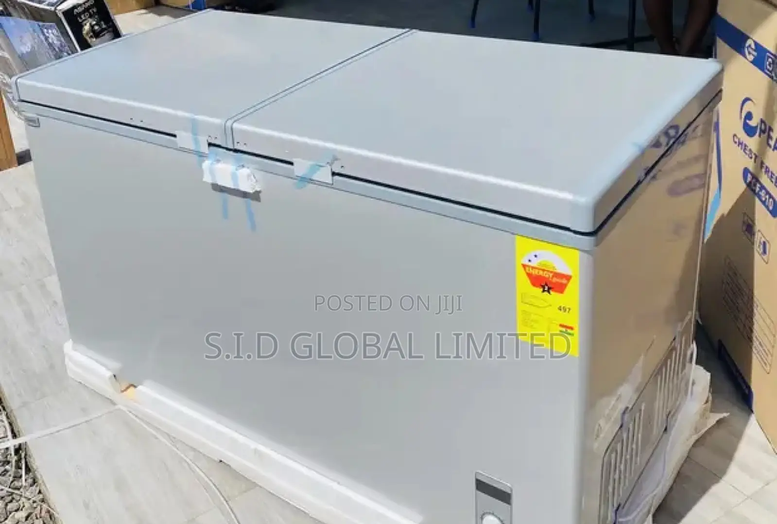 Feel the Chill of Nasco 577ltrs Double Door Chest Freezer