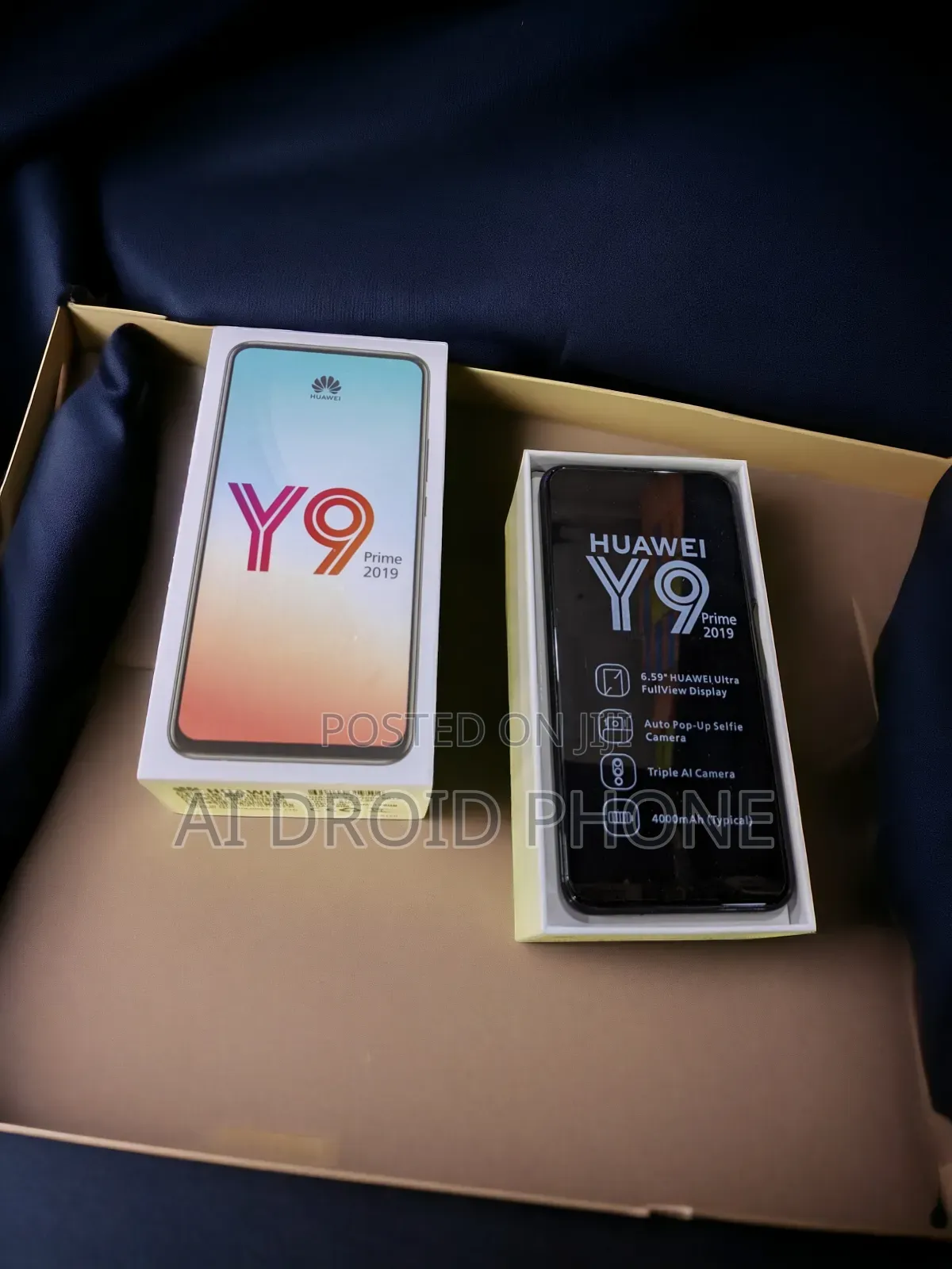 New Huawei Y9 Prime 2019 128 GB Blue