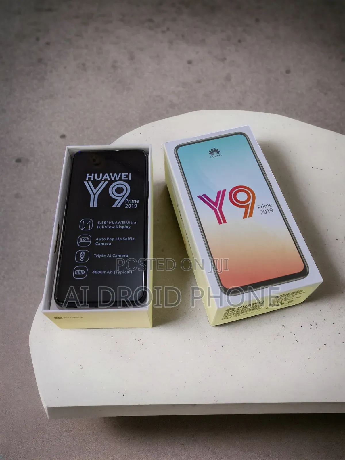 New Huawei Y9 Prime 2019 128 GB Gold