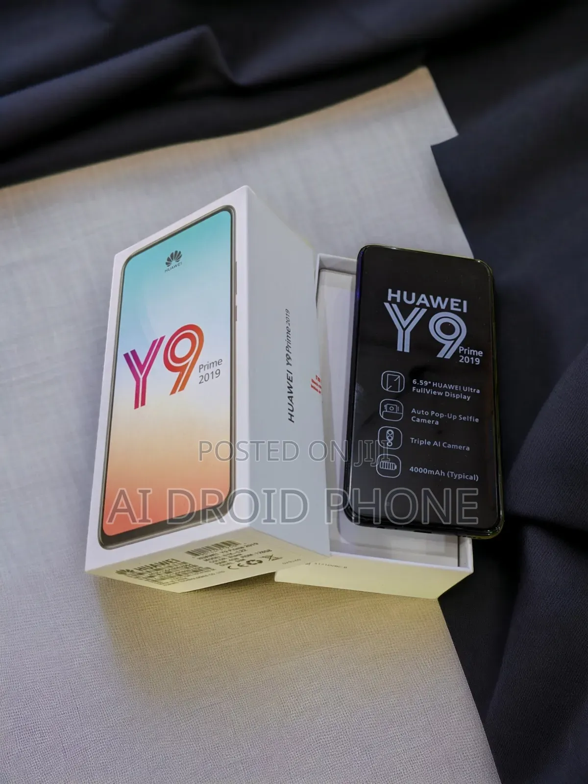New Huawei Y9 Prime 2019 128 GB White