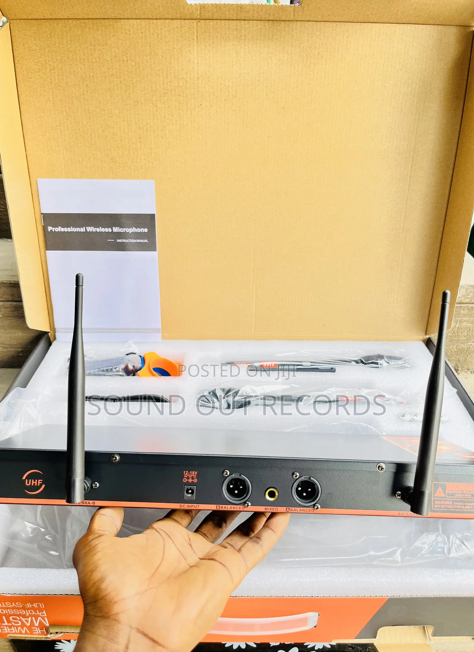 JBL Kmc9 2in1 Uhf Wireless Microphone
