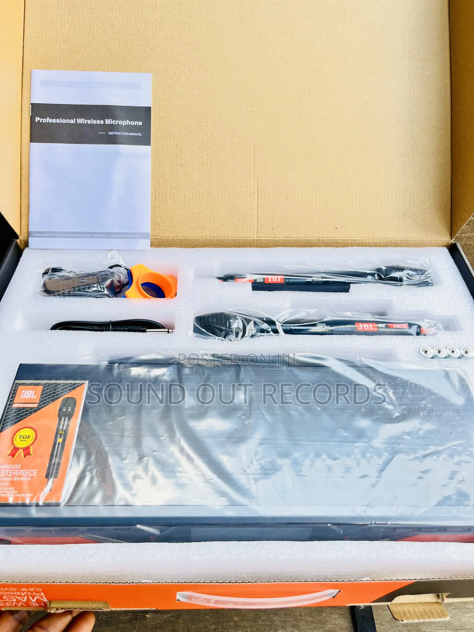 JBL Kmc9 2in1 Uhf Wireless Microphone