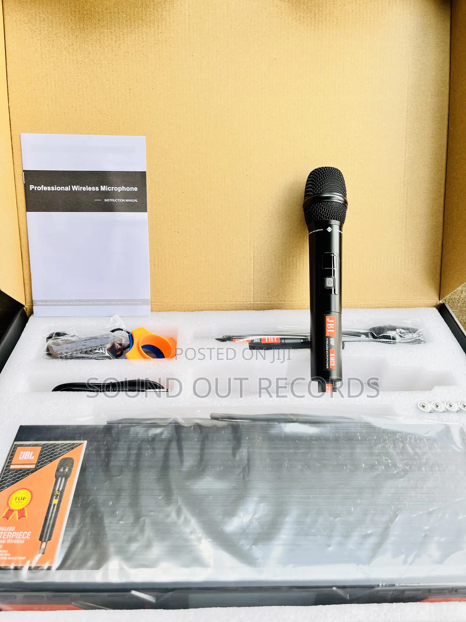 JBL Kmc9 2in1 Uhf Wireless Microphone