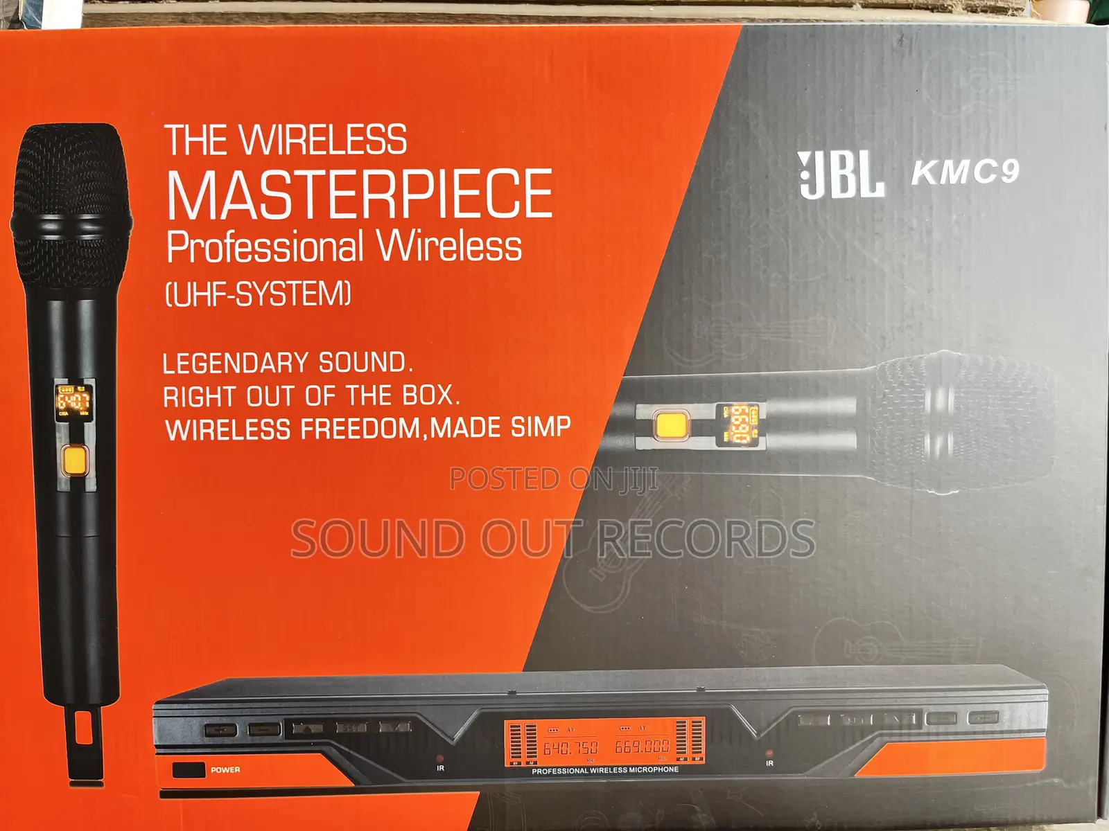 JBL Kmc9 2in1 Uhf Wireless Microphone
