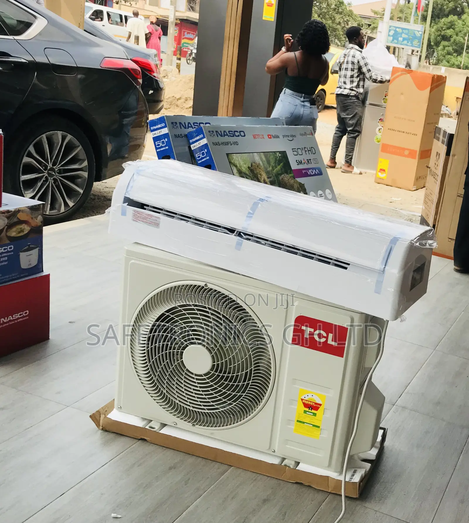 1.5 Hp Split White R410 Gas TCL Ice Flow Ac
